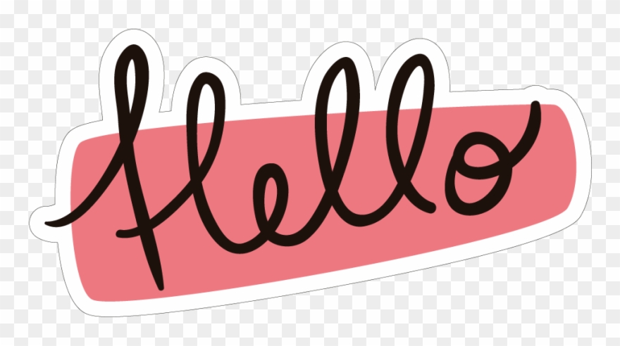 A Big Hello From Us To You Clipart
