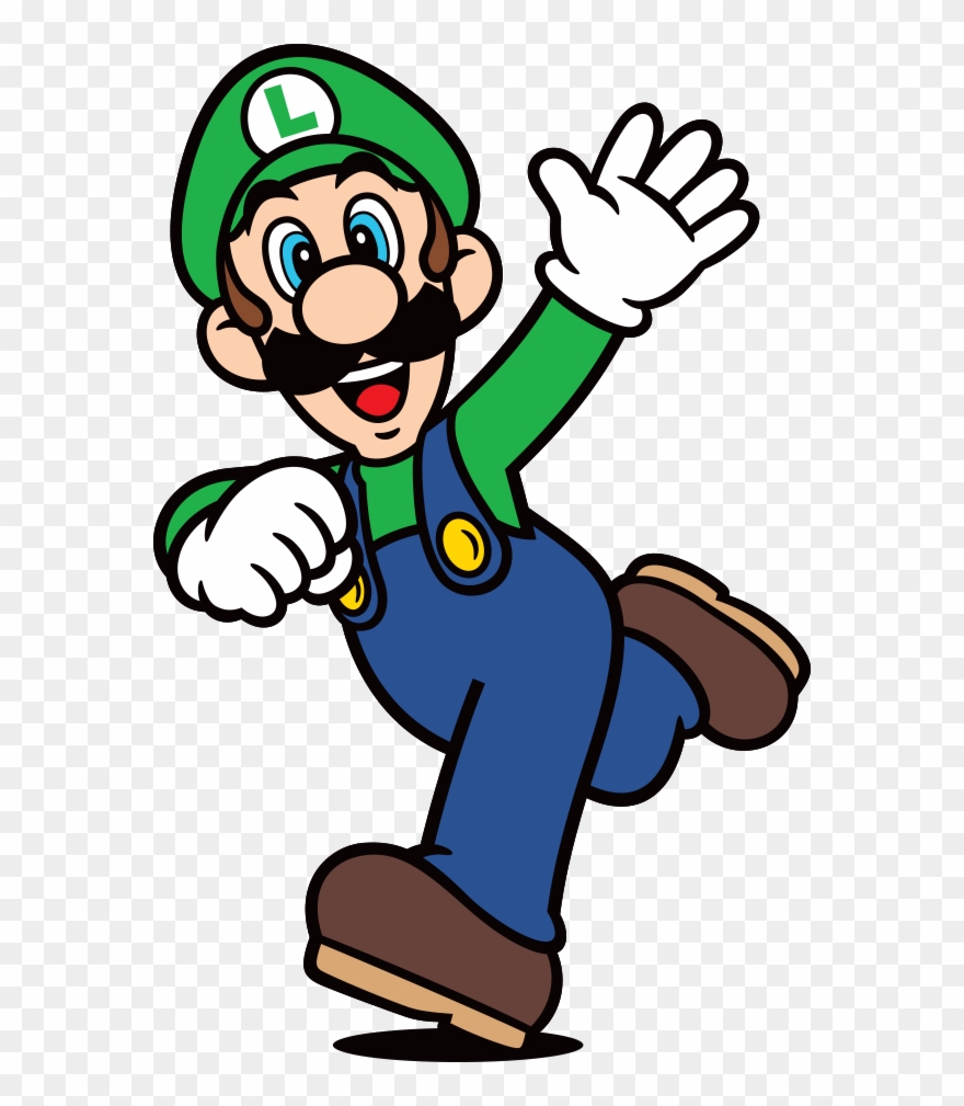 Luigi Clip Art - Png Download