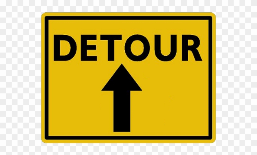 Detour Clipart