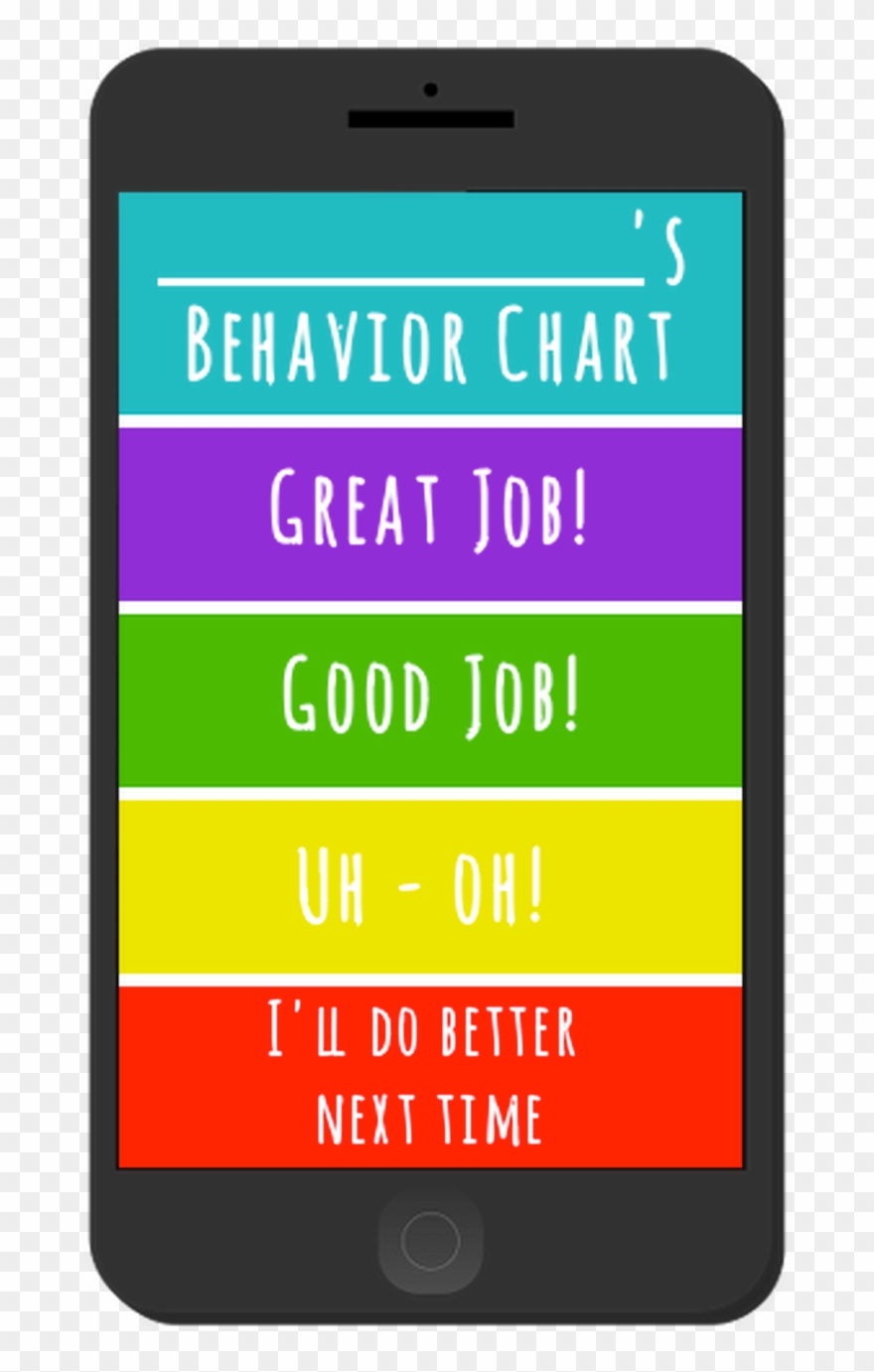 Charts Classroom Behavior Clipart