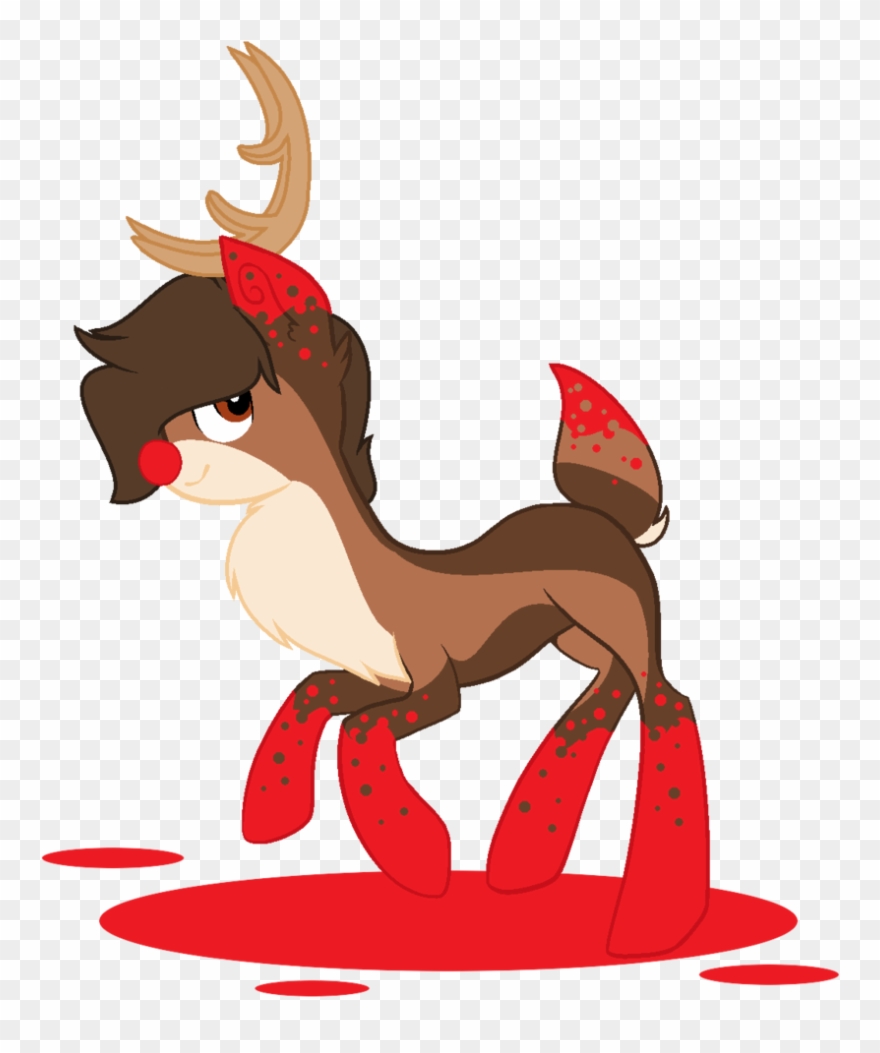 Clipart Reindeer Vector - Png Download