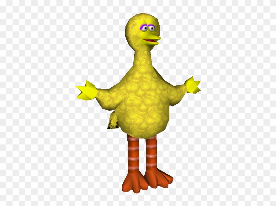 Big Bird Png Nintendo 64 Elmo S Letter Adventure Big Clipart