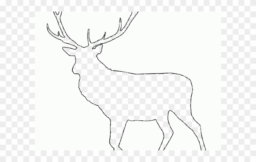 Outdoor Clipart Elk - Png Download