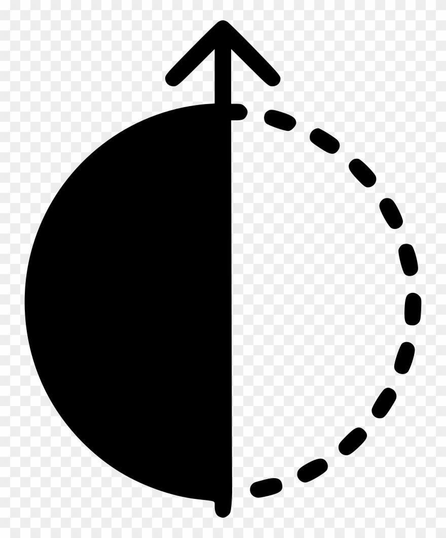 Half Orbit Comments Clipart