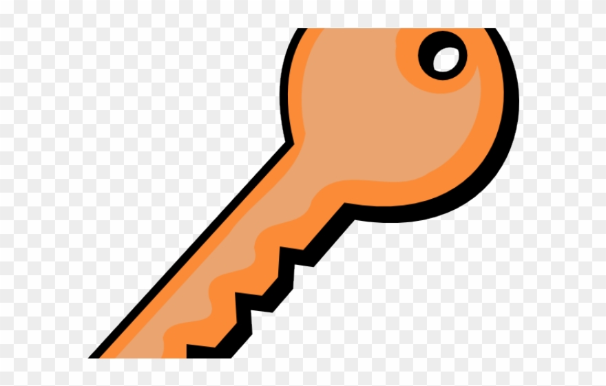 Key Clipart Orange - Png Download