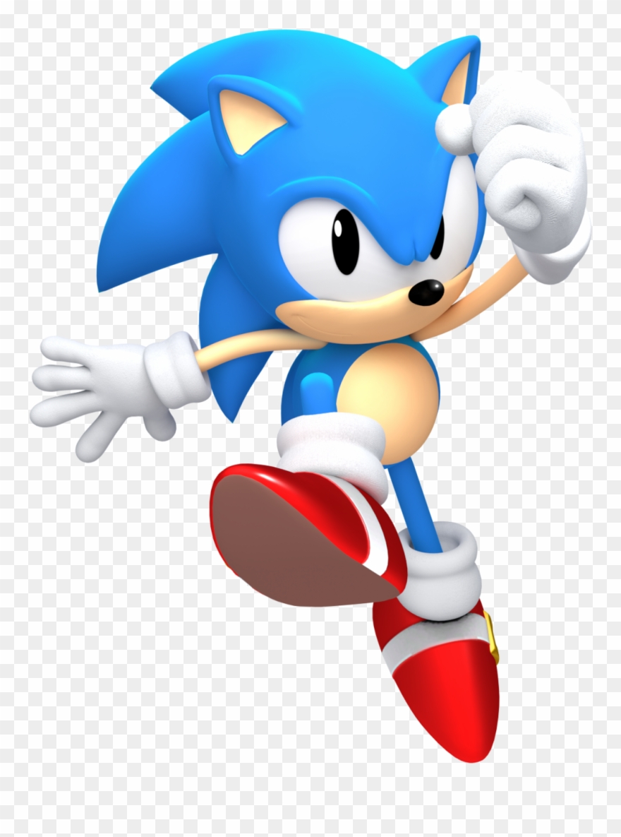 Sonic Games Classic Sonic Clipart