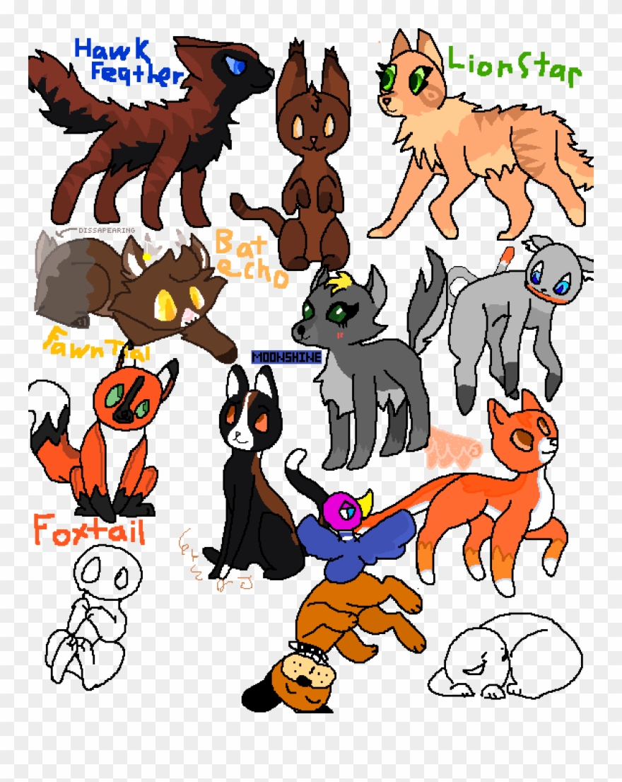 Warrior Cats And More Collab Clipart