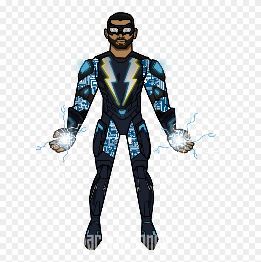 The Cw Version By Parisnjones Black Lightning, Justice Clipart