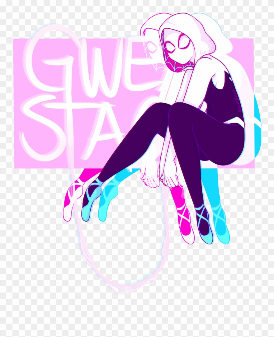 First Drawing Of 2019 Is The Lovely Gwen Stacy Alternate Clipart