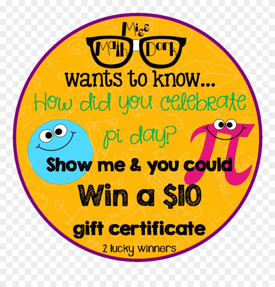 Missmathdork's Facebook Giveaway Clipart