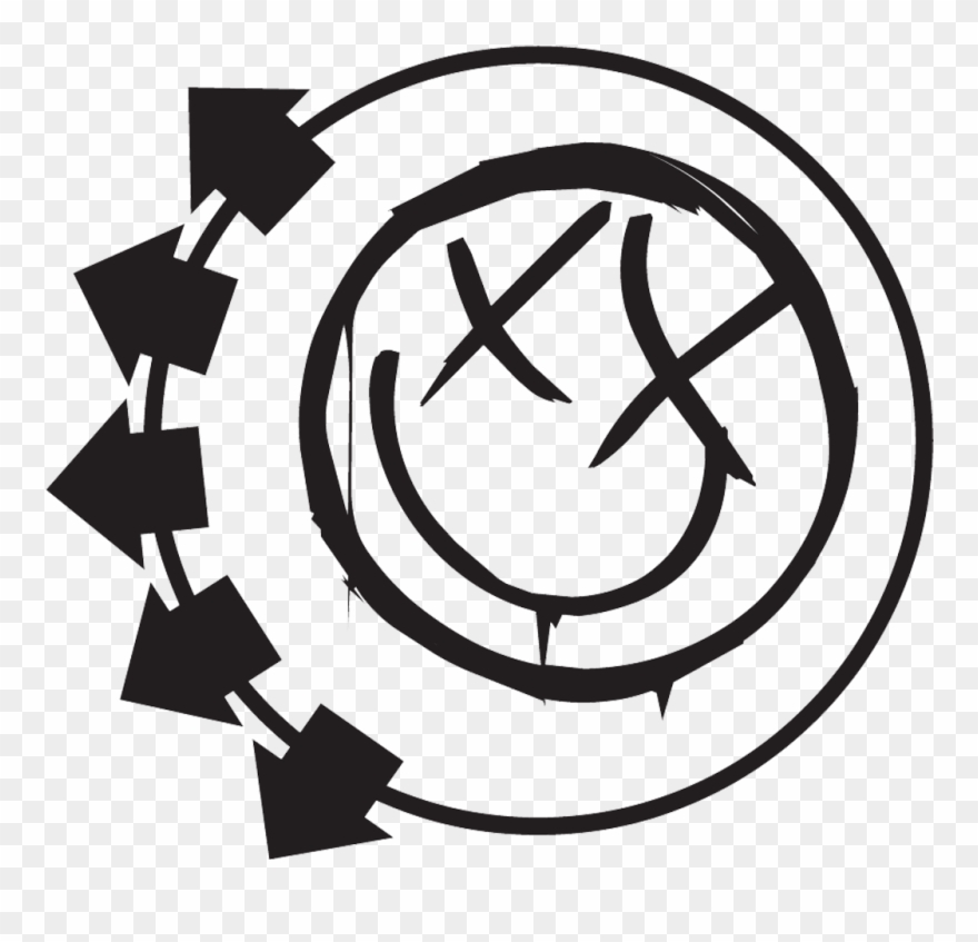 While The Oldest Blink 182 Logo Is The One Depicting Clipart