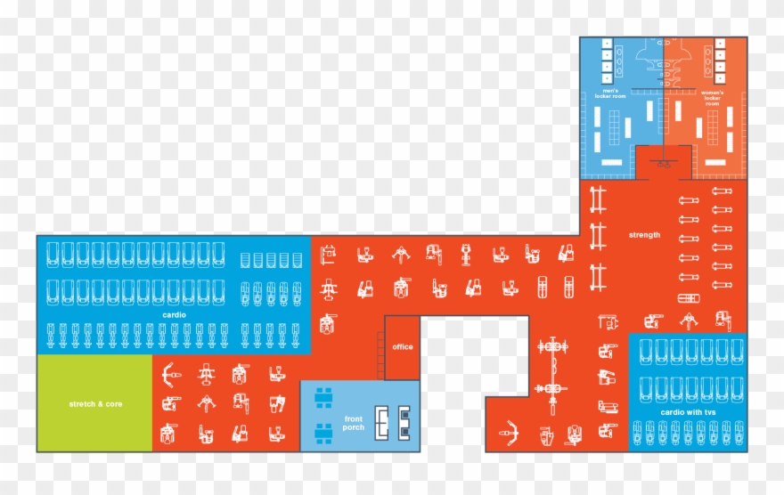 Clip Art Local Gym For Training - Png Download