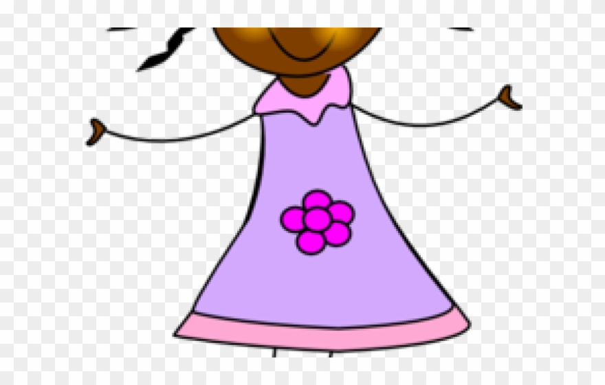 Dall Clipart Purple Doll - Png Download