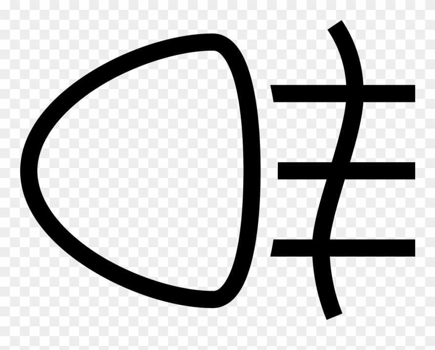 Fog Lamp Icon Clipart