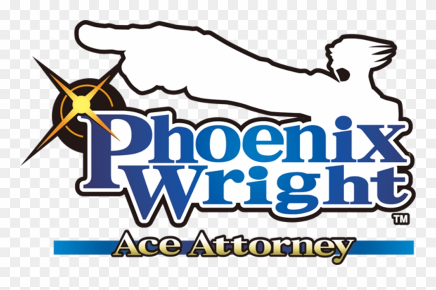 Phoenix Wright Logo Clipart