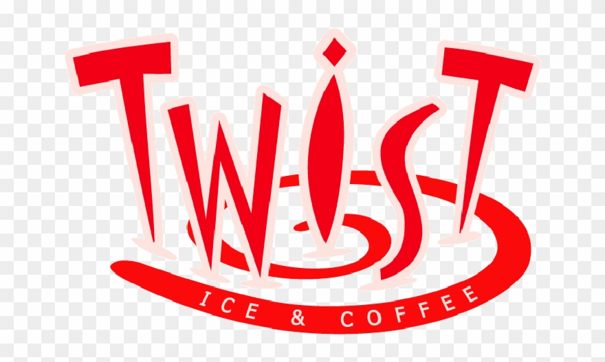 Twist Ice Coffee Logo Clipart
