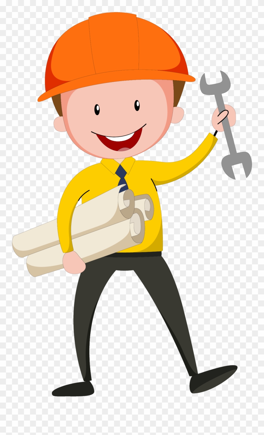 Civil Engineering Design Engineer Clipart