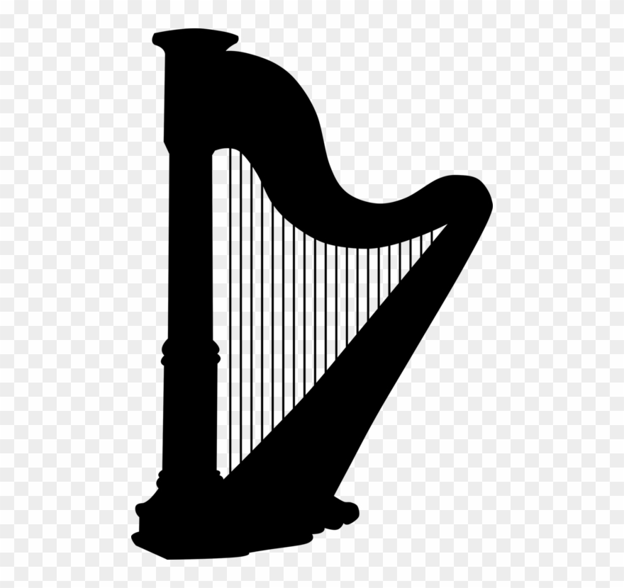 Celtic Harp String Instruments Musical Free Clipart