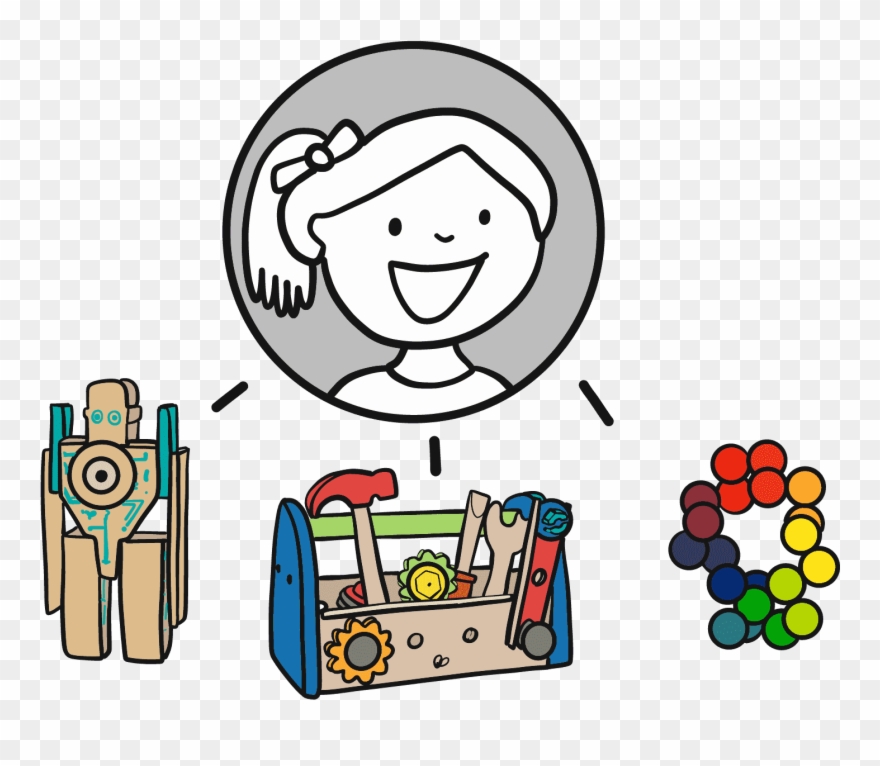 Toys Curated For Your Child's Needs Clipart
