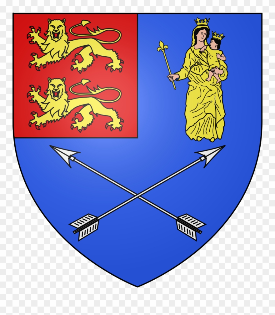 Blason Ville Fr Notre Dame De Cenilly Clipart