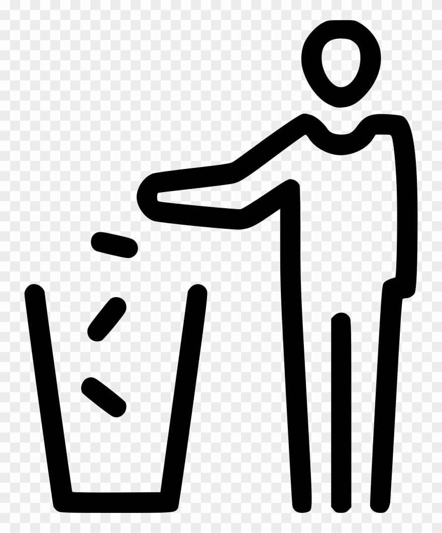 Garbage Tools And Utensils Icons Clipart