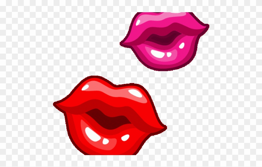 Lips Clipart Smooch - Png Download