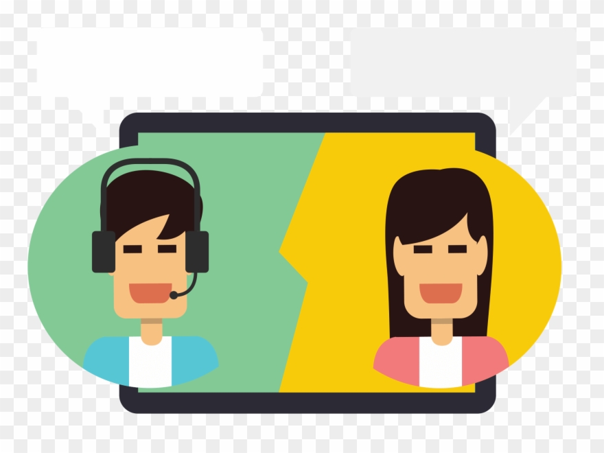 Live Chat Agents For Customer Service Clipart