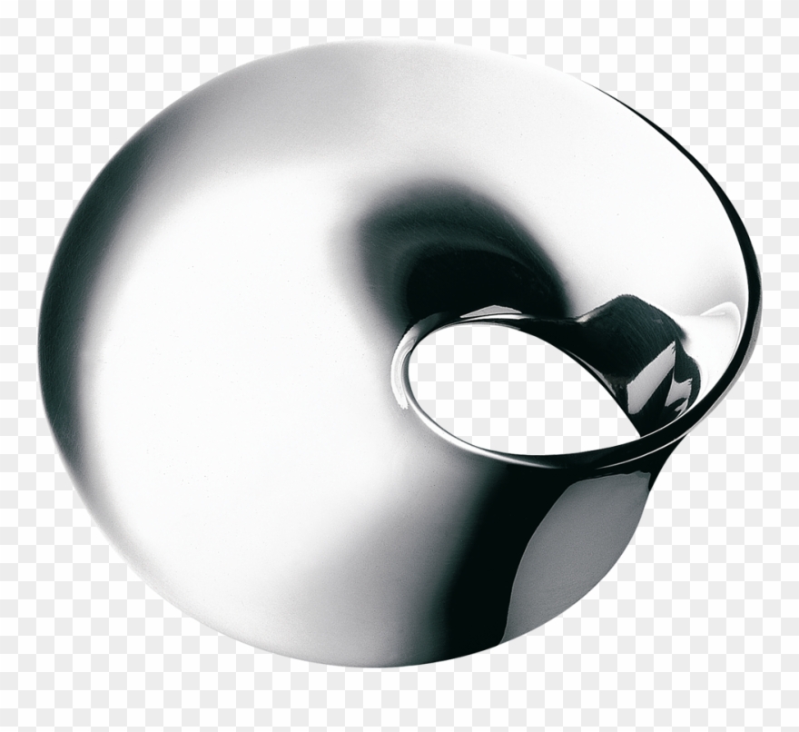 Möbius Sterling Silver Brooch / Georg Jensen Clipart