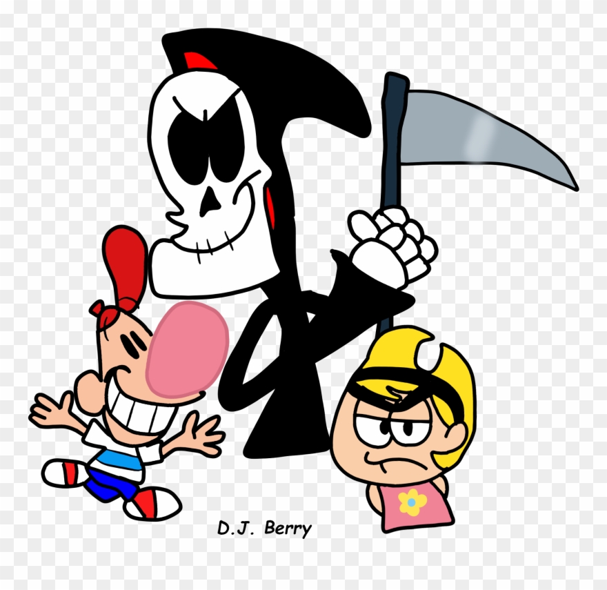 Grim, Billy And Mandy Clipart