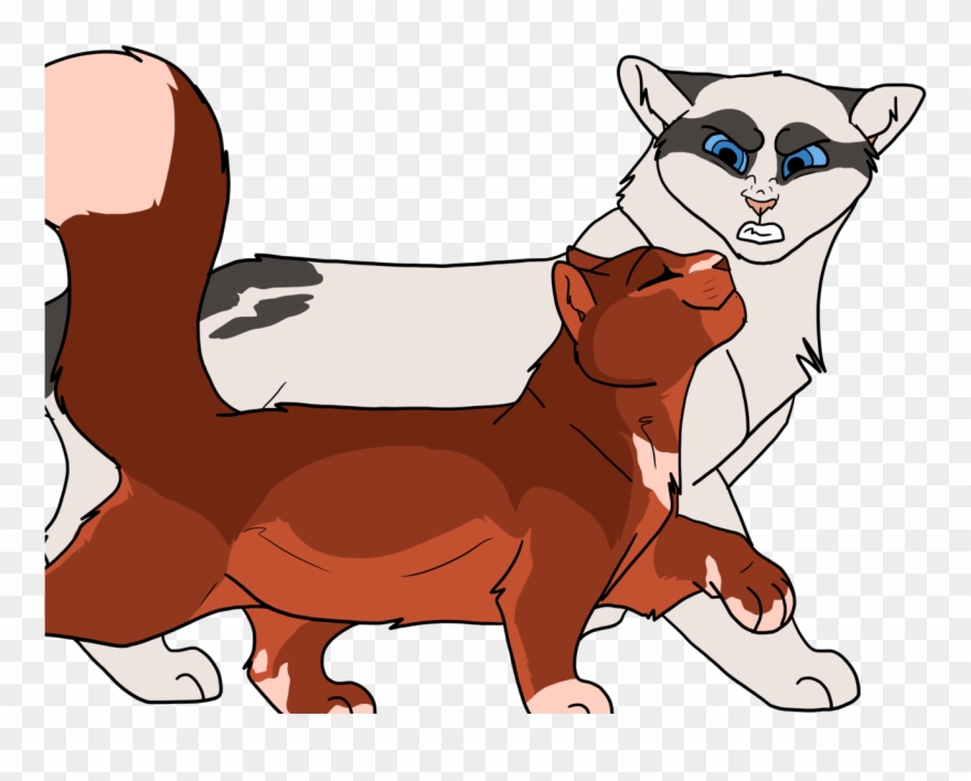 Darkpaw Follows His Little Sister On The Journey Because Clipart