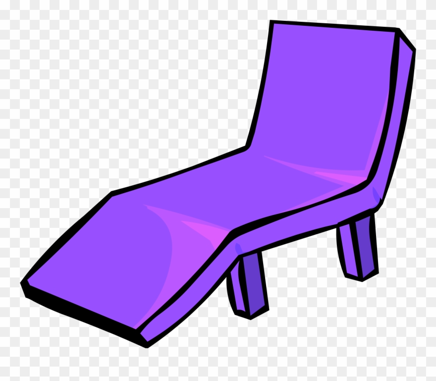 Clip Art Lawnchair Clipart - Png Download