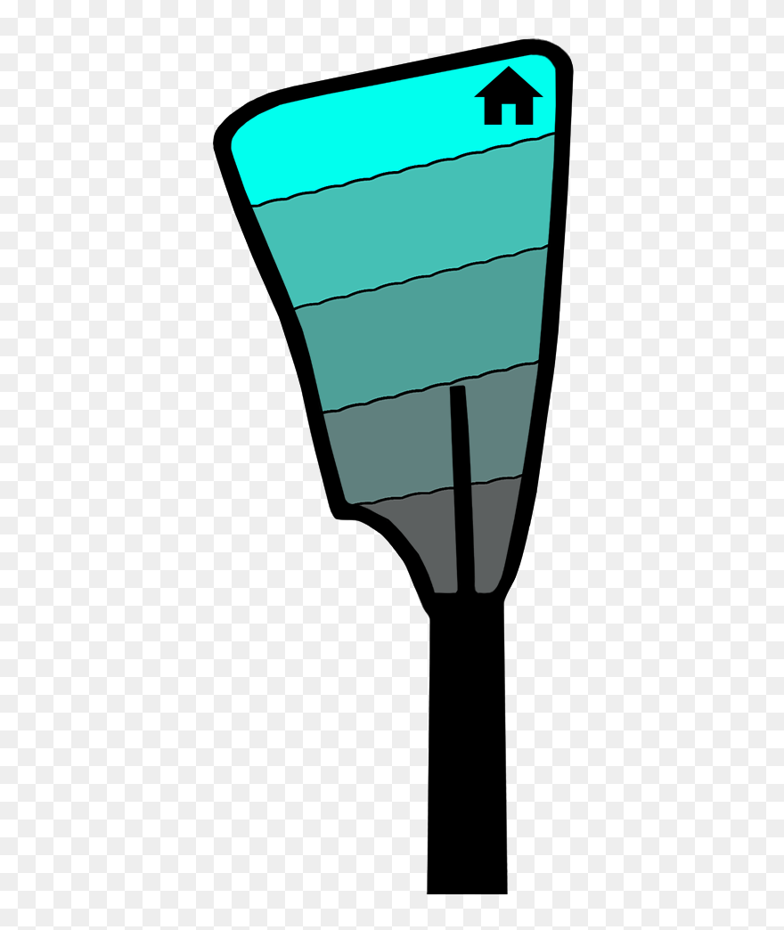 Feather Blade Club Clipart