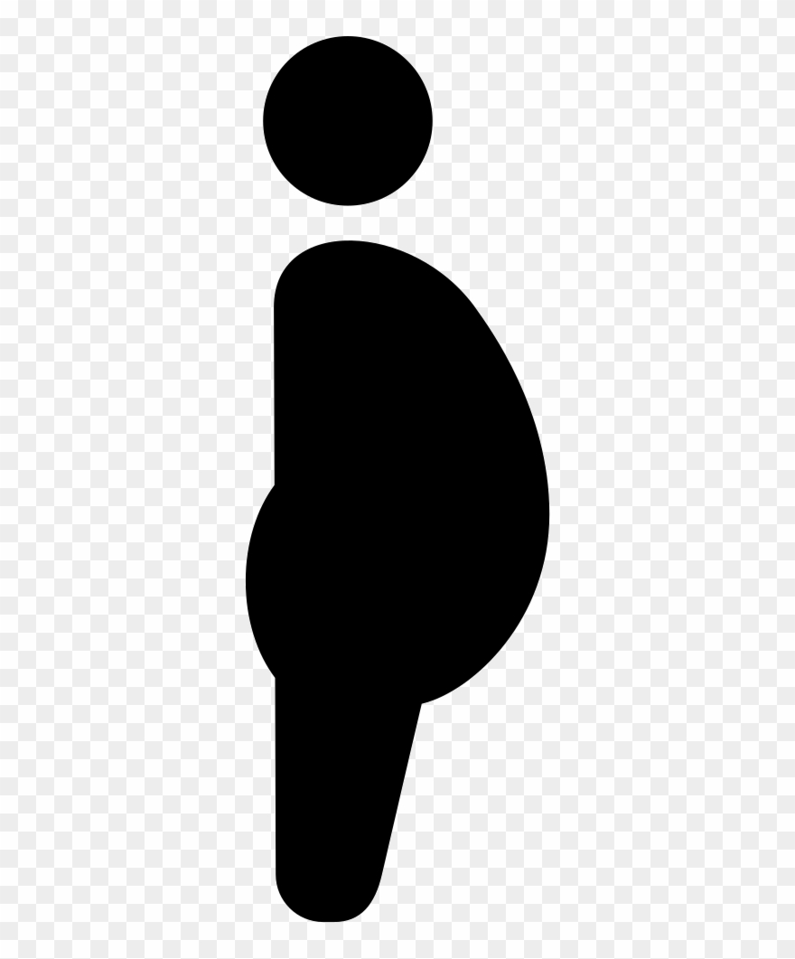 Pregnant Woman Comments Clipart