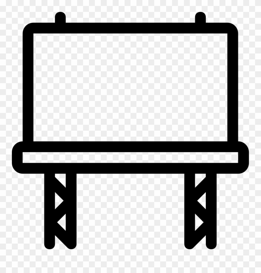 The Advertisement Board Comments Clipart