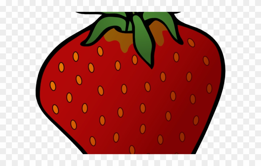 Strawberry Clipart Face - Png Download