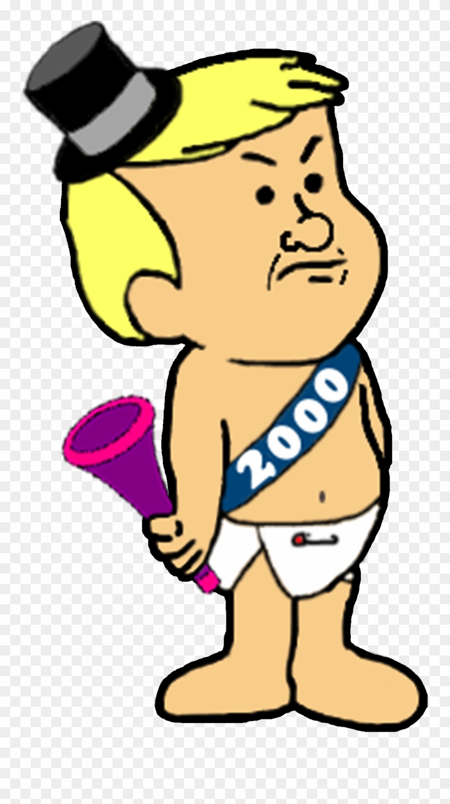 New Year's Buck Clipart