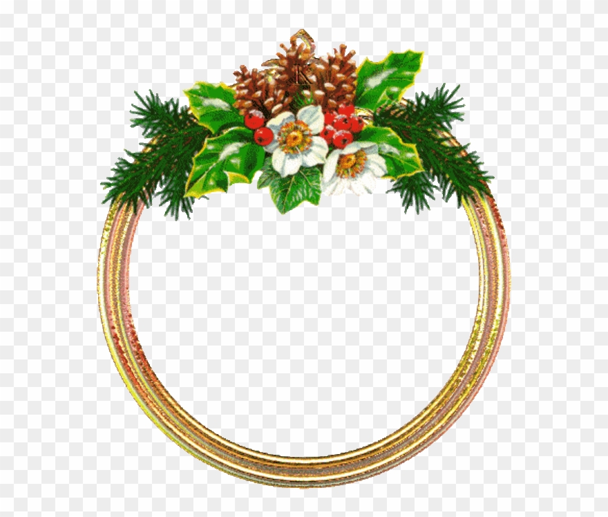 Cadres, Clusters Noël Clipart