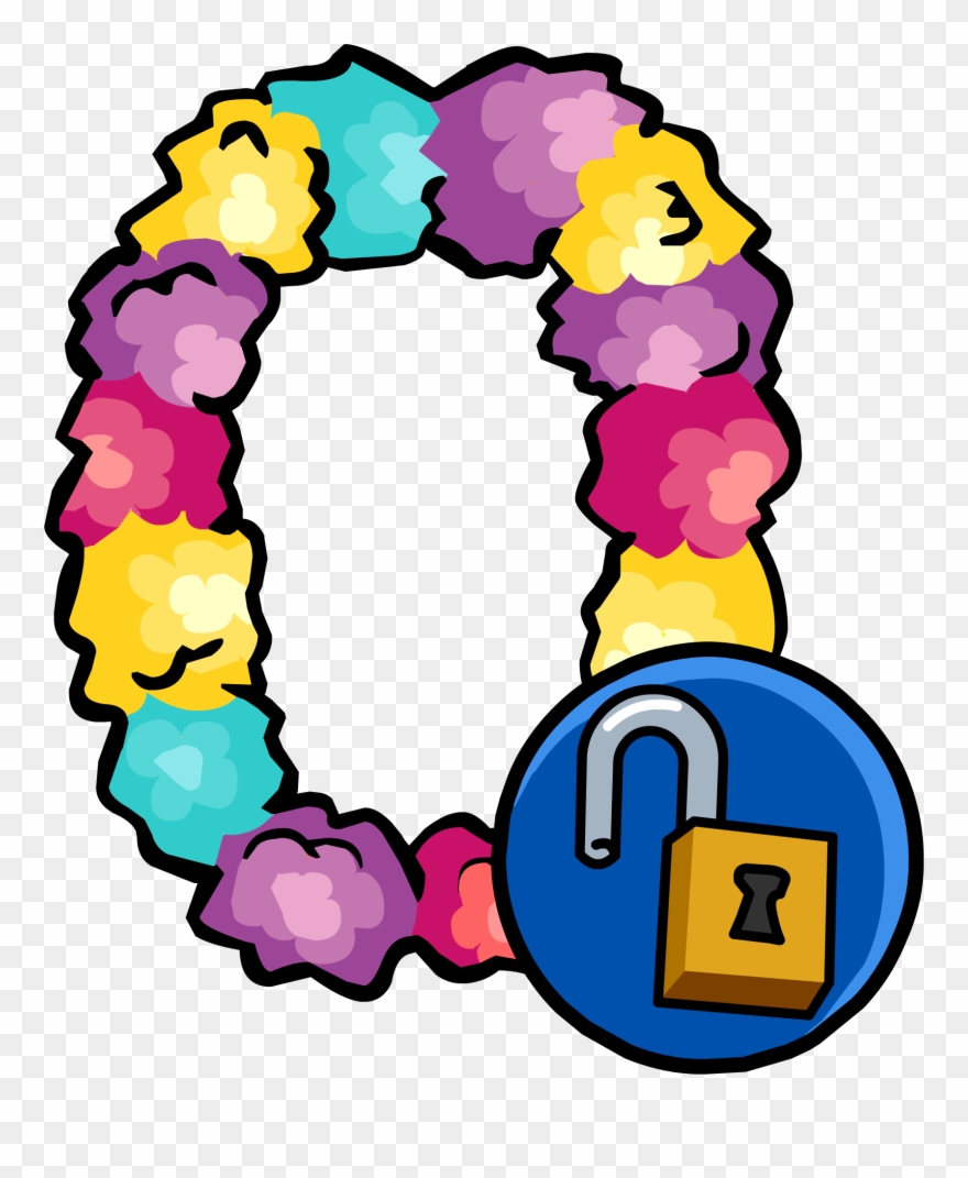 Island Lei Clipart