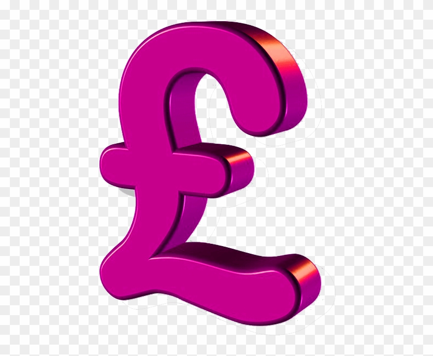 Pink Money Sign Clipart