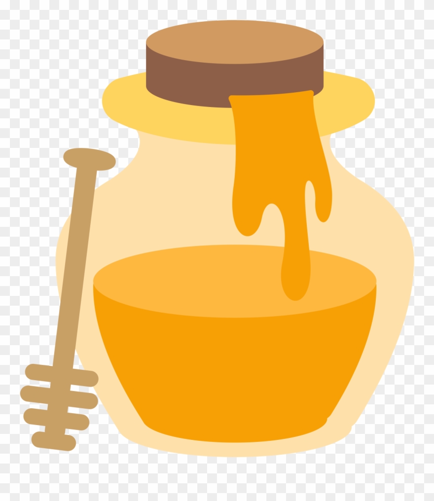 File Fxemoji Wikimedia Commons Png Honey Pot Emoji Clipart