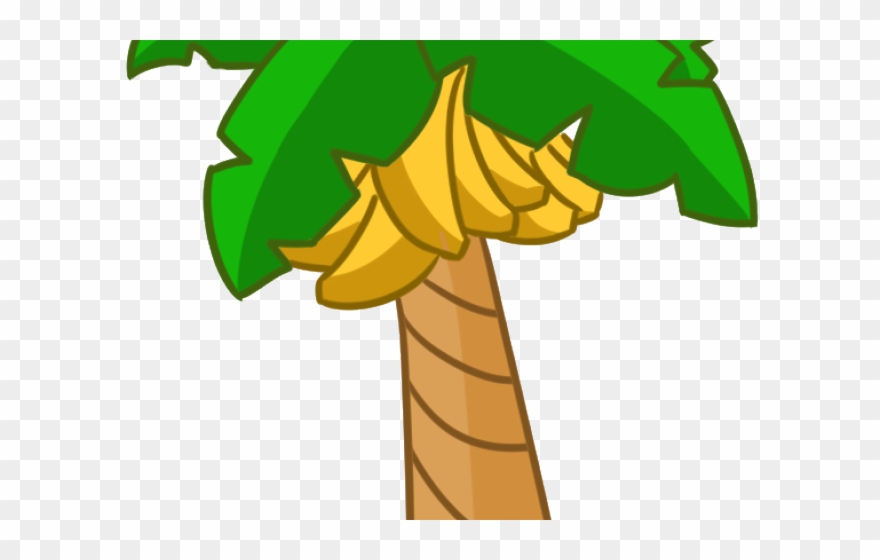 Plants Clipart Banana Tree - Png Download