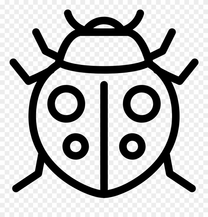 This Is A Logo Of A Beetle With Eight Legs Clipart