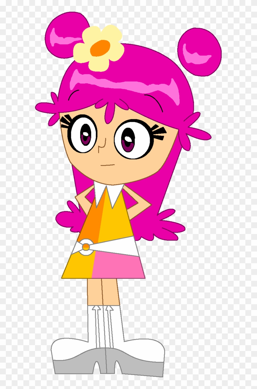 Ami Is The Second Member Of The Band Puffyamiyumi Clipart