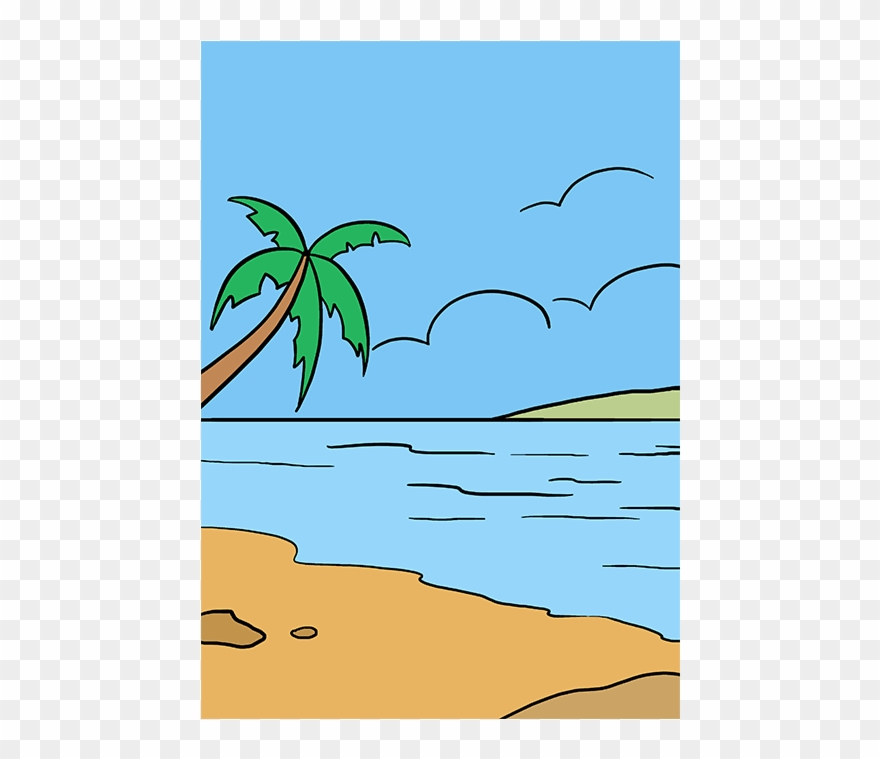 How To Draw Ocean Clipart