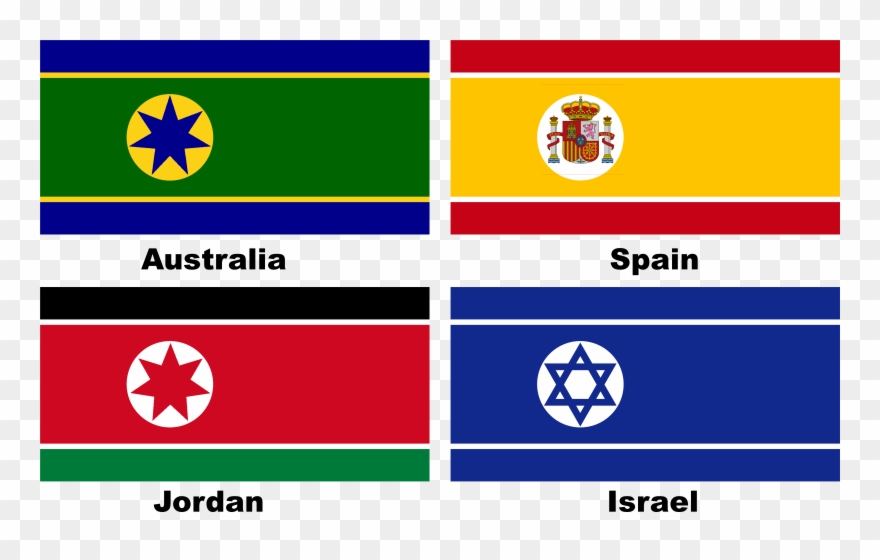 Flags In The Style Clipart