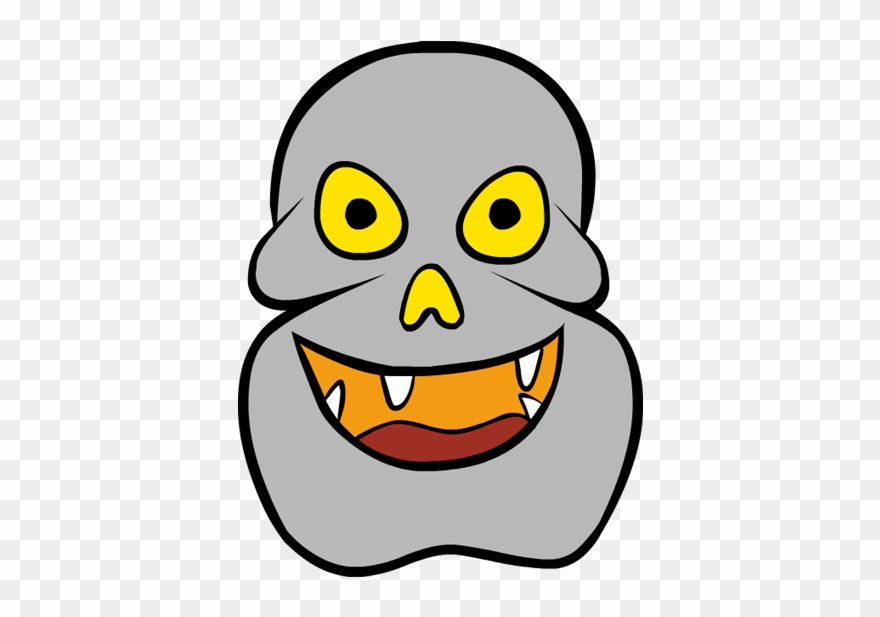 Clipart For Halloween Monster Mask - Png Download