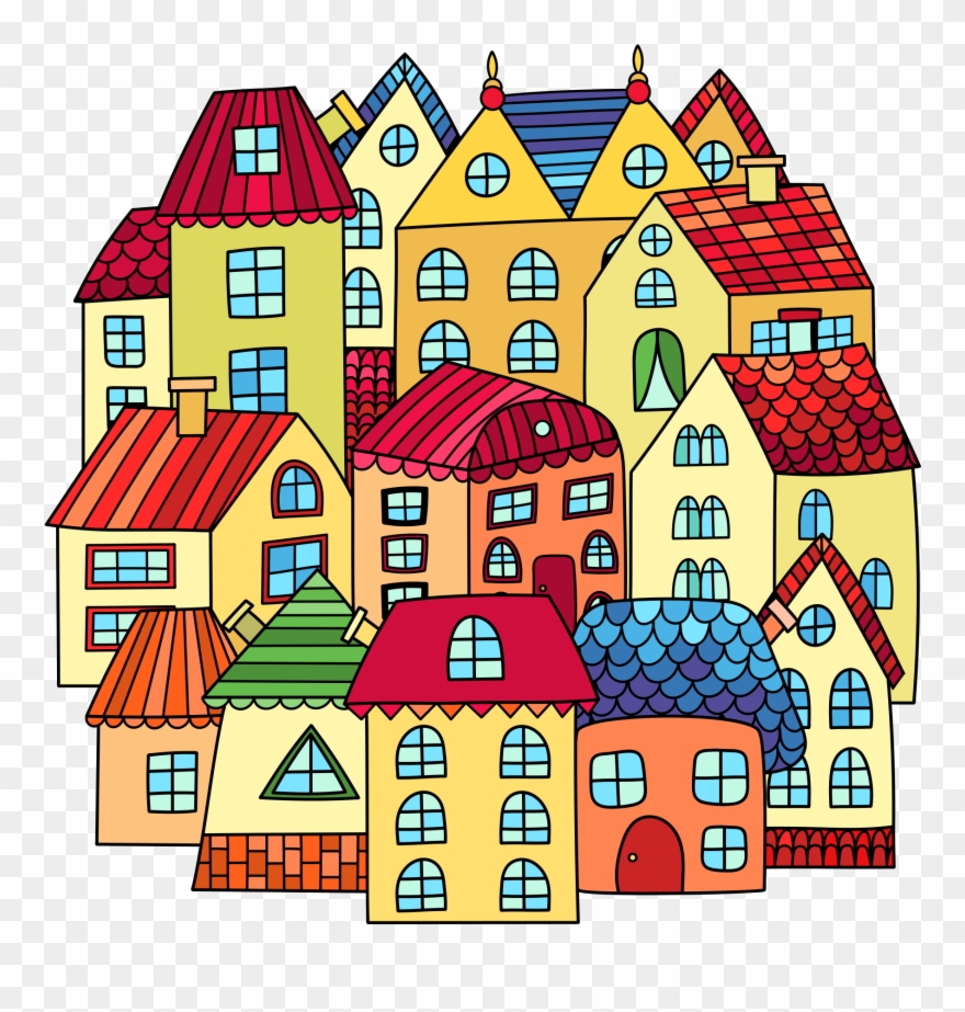 Condo Cluster Clipart