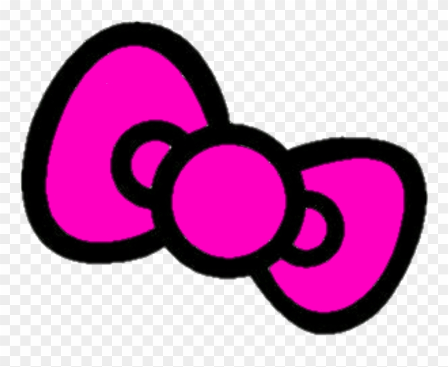 Hello Kitty Bow Clipart - Png Download