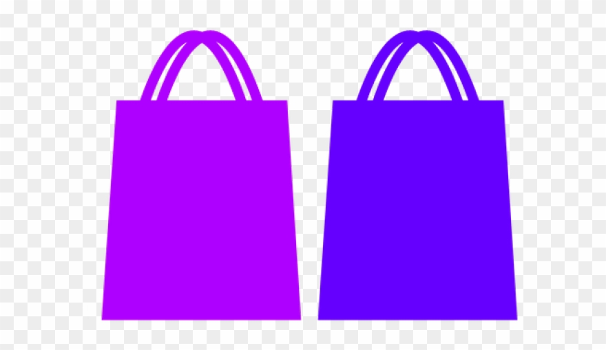 Shopping Bag Clipart Icon Transparent - Png Download