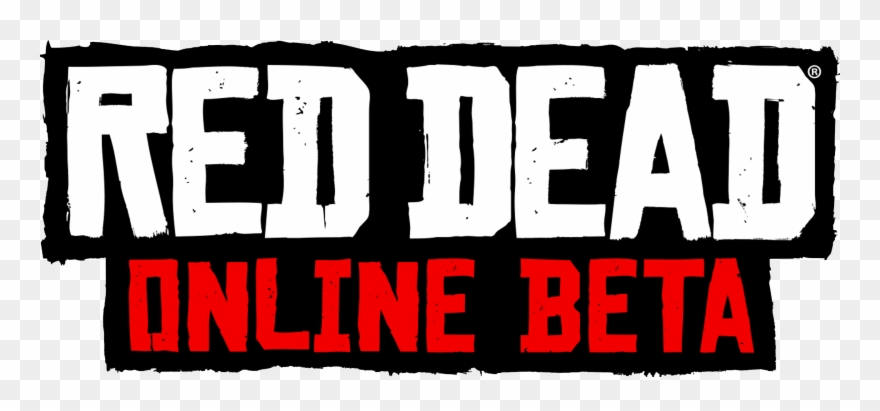 Red Dead Online Beta Logo Clipart